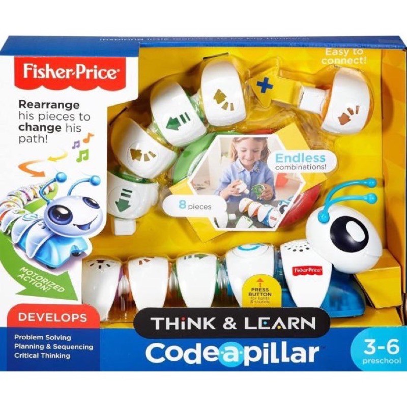 FISHER PRICE CODE A PILLAR FISHER PRICE THINK & LEARN ORIGINAL