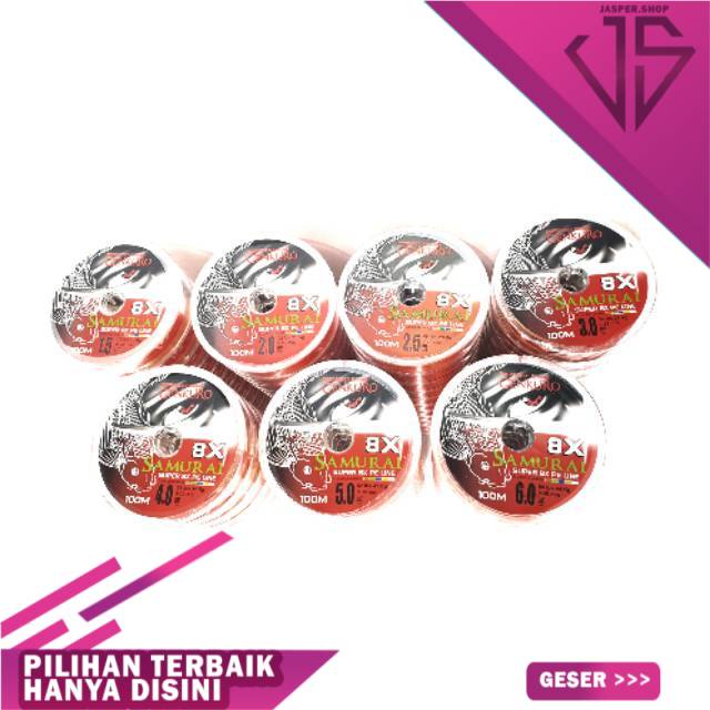 Genkuro Samurai 8X PE - SENAR PANCING - BENANG PANCING PE GALATAMA HARIAN