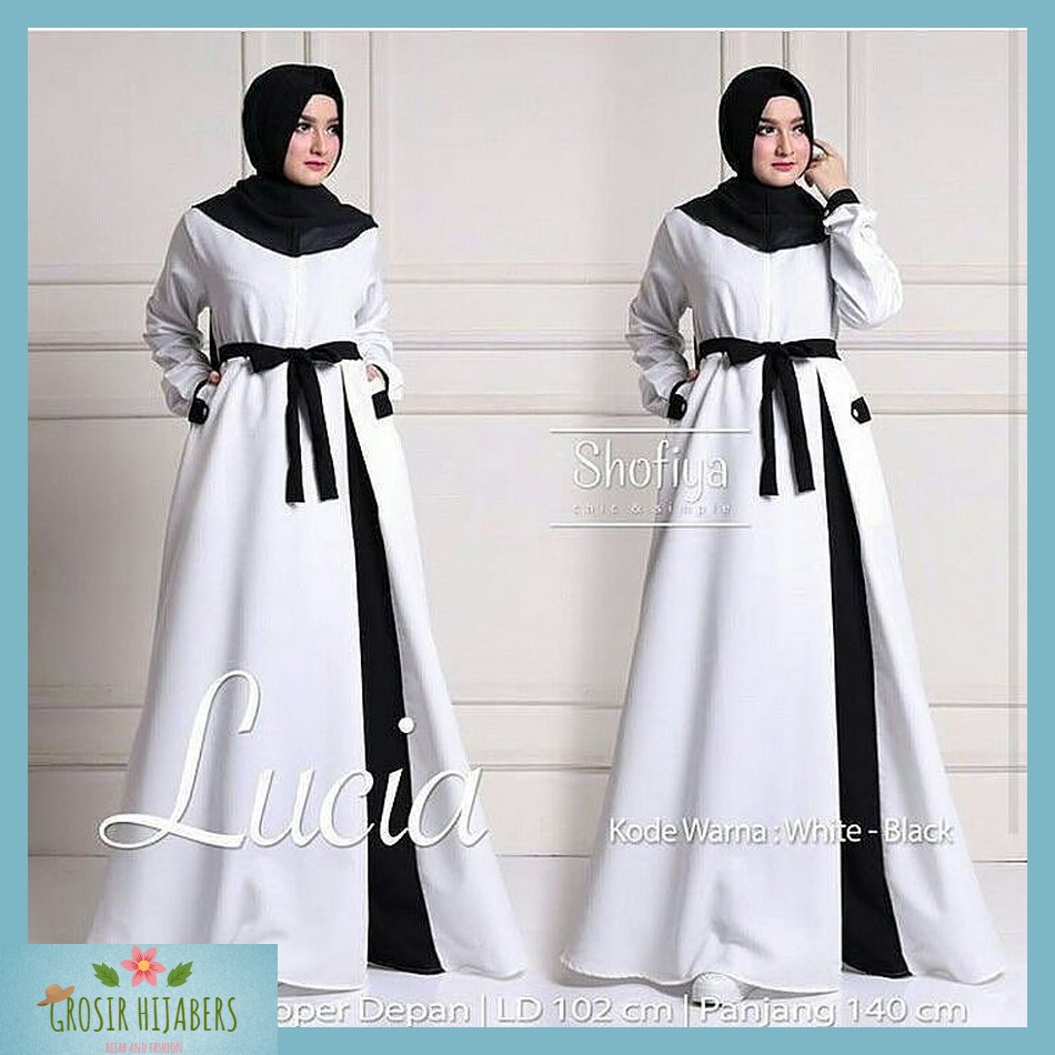 Model Gamis Terbaru Kain Balotelli