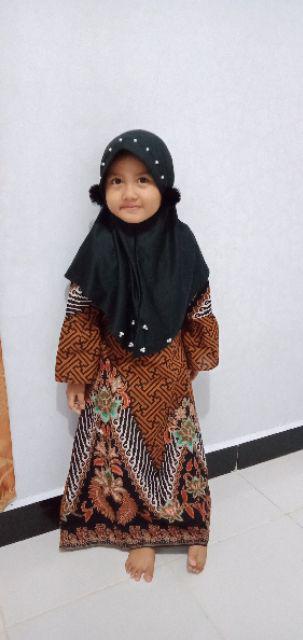 Gebyar Cuci Gudang Gamis Batik Anak // Sale // Usia 4-9 Tahun