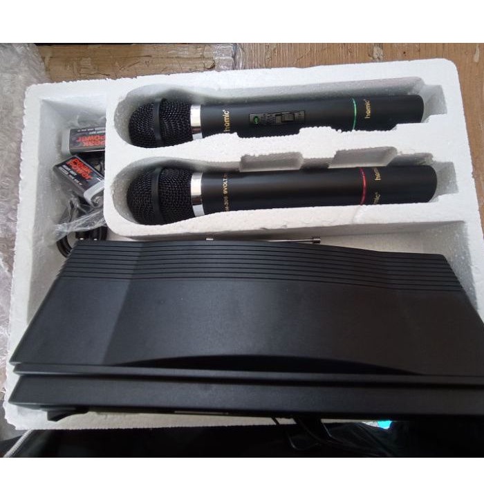 Mic / microphone wireless double HOMIC