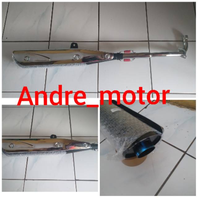 Knalpot racing tsugi bobokan honda wave 110 supra fit new