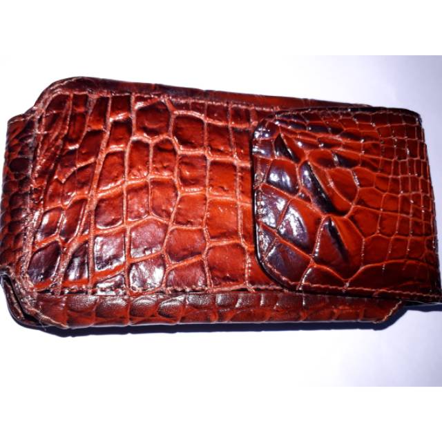 Sarung HP kulit buaya Asli