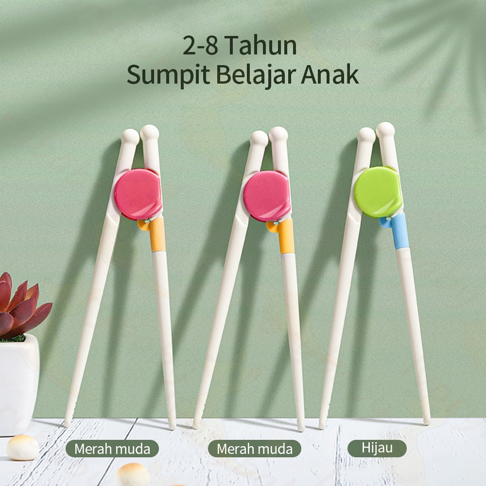 Ivorybaby Sumpit training untuk bayi sumpit anak belajar makan chiosticks