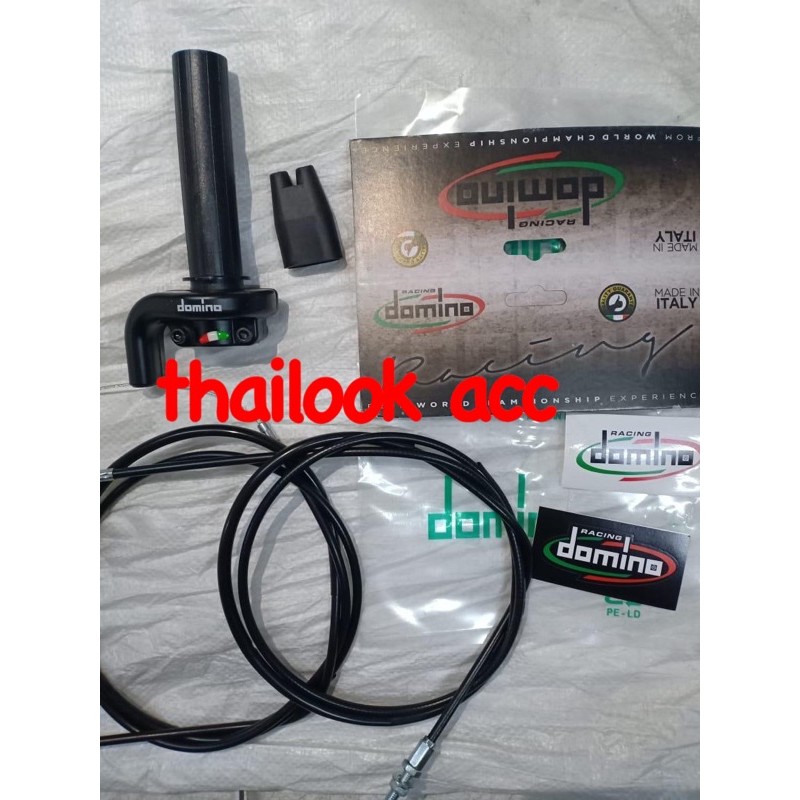 Gas spontan Domino 2 dua kabel crf KLX Vario Nmax Scoopy Beat New Ninja 250 fi Ninja Domino italy