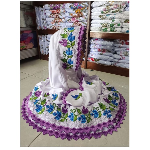 mukena sidogiri terusan| mukena terusan bordil sidogirian/ mukena madura utynafisah