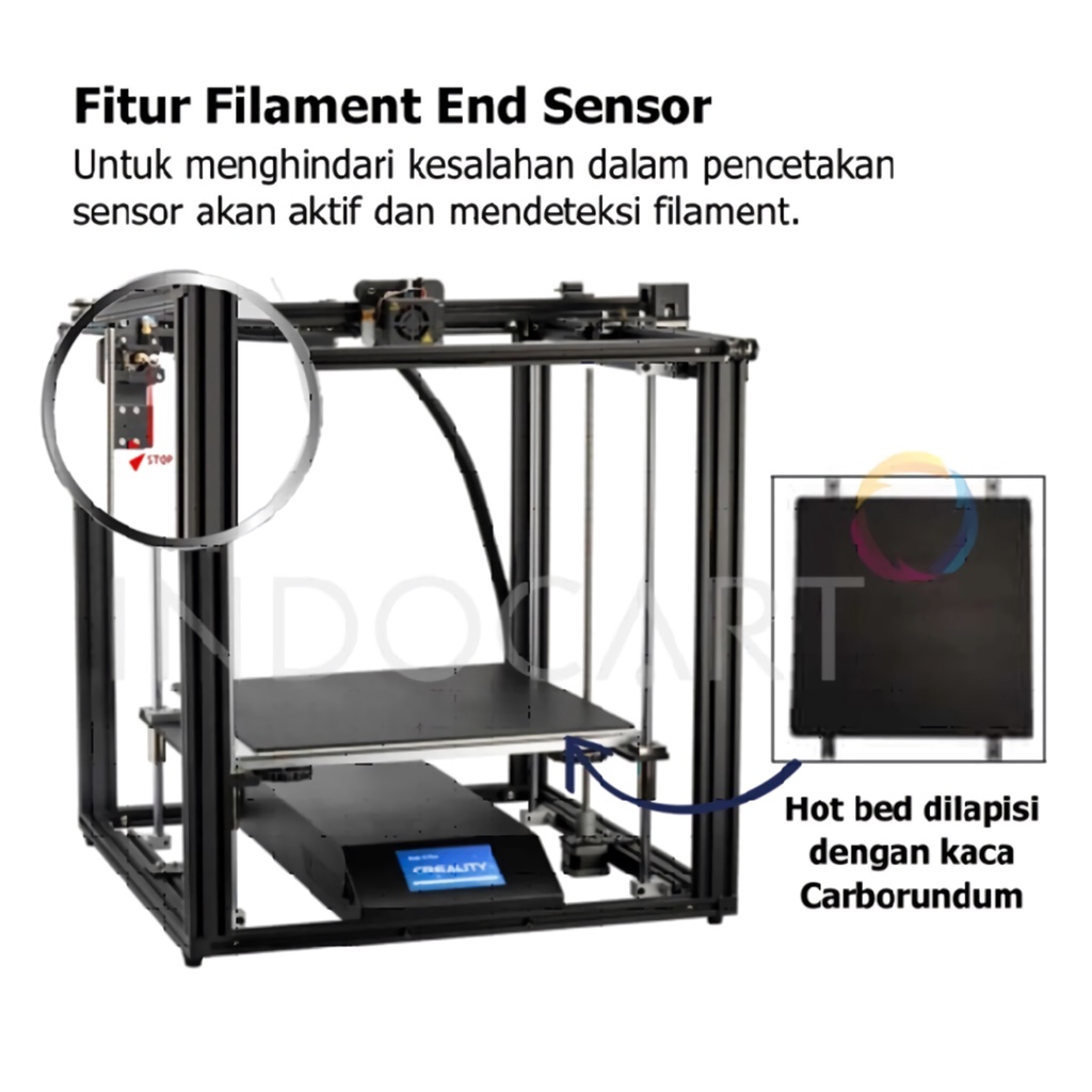 3D Printer Creality Ender 5 Plus Versi Terbaru Garansi Resmi