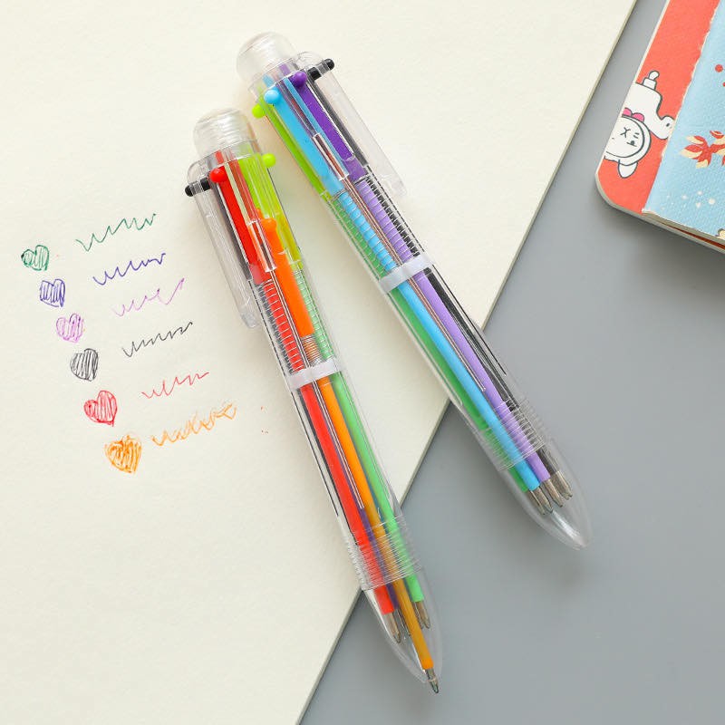 Pulpen 10 Warna KARAKTER Flamingo Unicom Lucu termurah Untuk Hadiah/stationery Sekolah office bagus