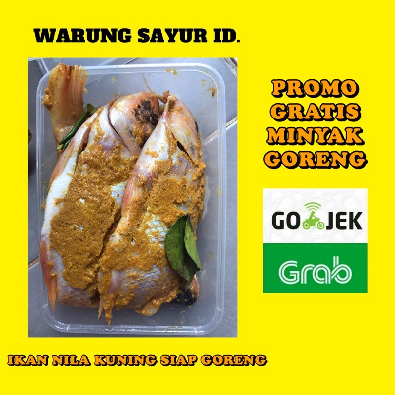 

IKAN NILA BUMBU SIAP GORENG