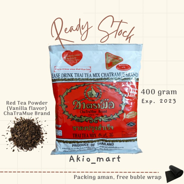 

(BISA COD) Thai Tea Mix ChaTraMue Brand