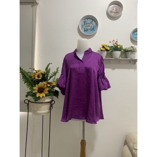 BLOUSE UNGU