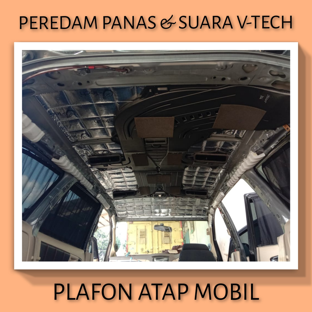 JEEP CJ7 Peredam Panas Suara Plafon Atap Mobil VTECH Ori