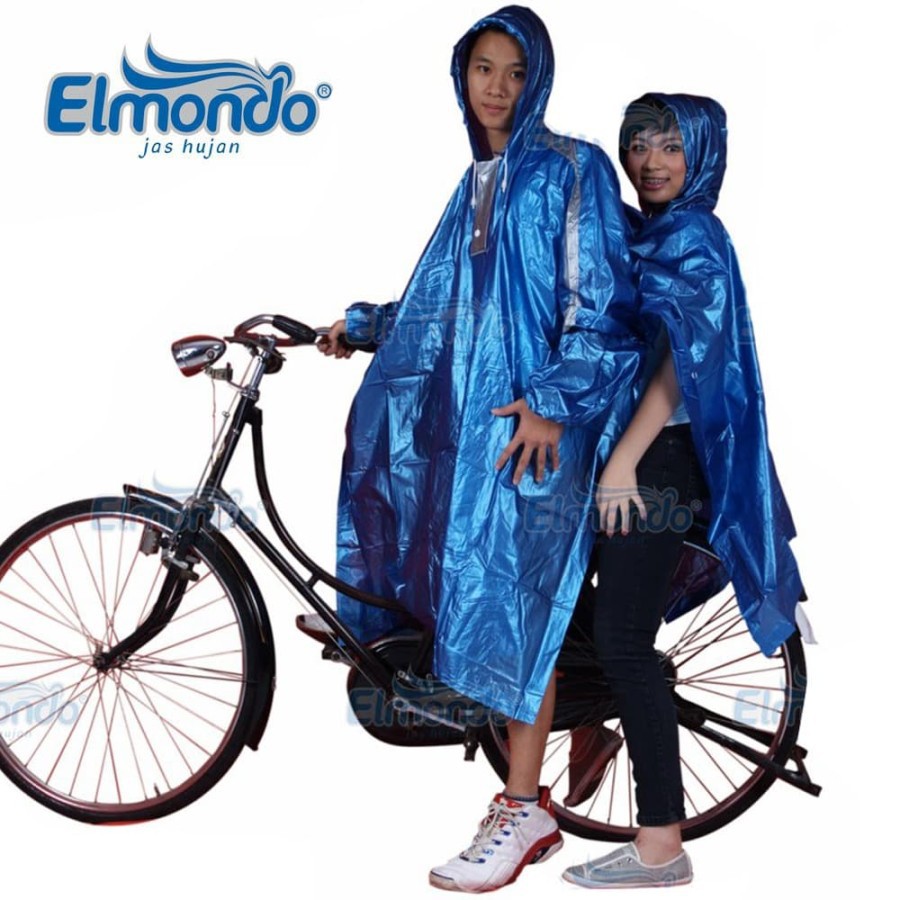 Jas Hujan Ponco PASANGAN COUPLE Waterproof Anti Air ELMONDO 708