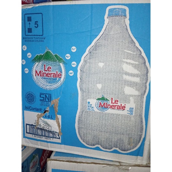 

Minuman Le Minerale Galon (5 Liter)