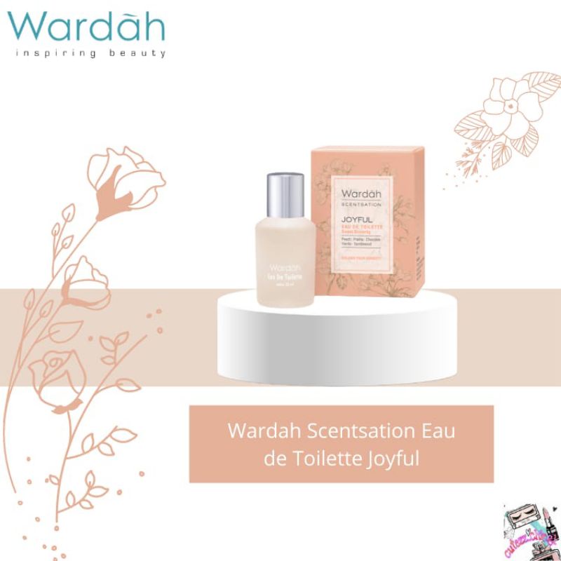 ☃Cutezz_Ching1☃Wardah Scentsation Eau De Toilette 35ml