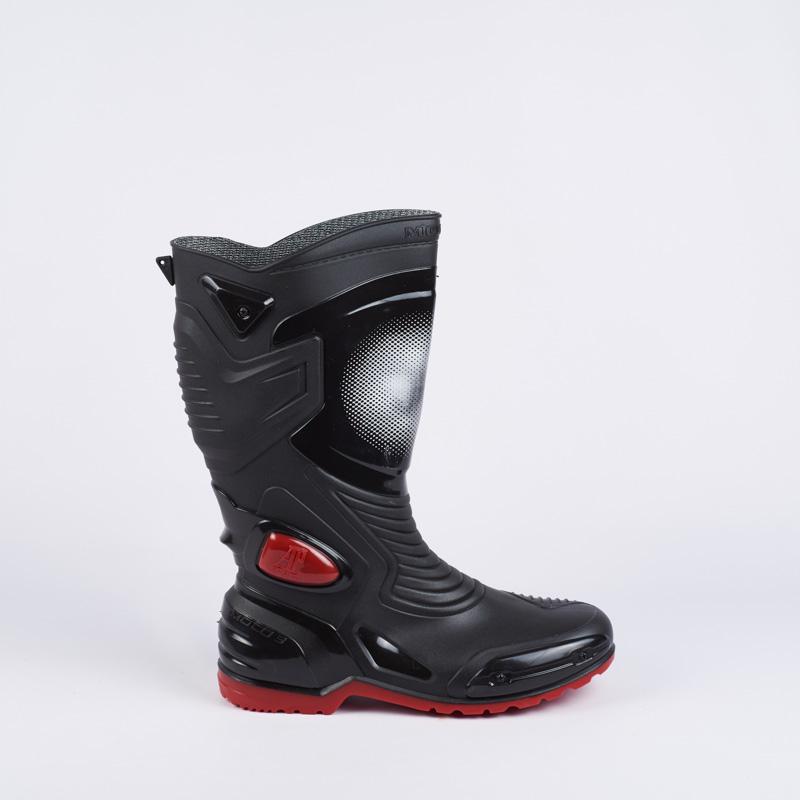 Safety Boots Sepatu Karet Bikers PVC Anti Tembus Air Banjir Hujan AP BOOTS MOTO 3 MOTO3-1