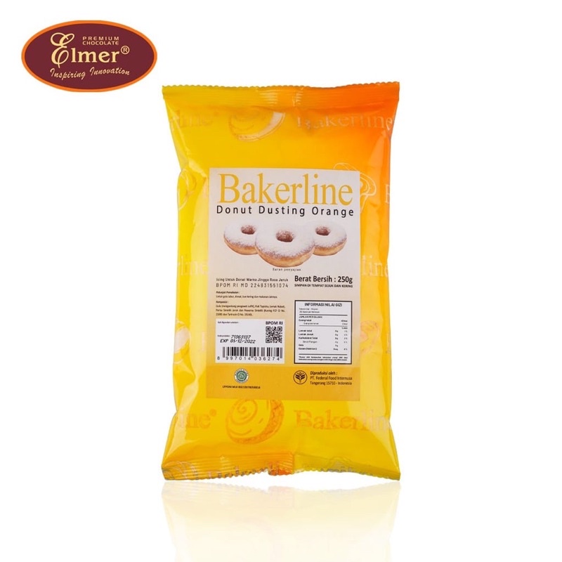 Bakerline Donut Dusting 250 Gr