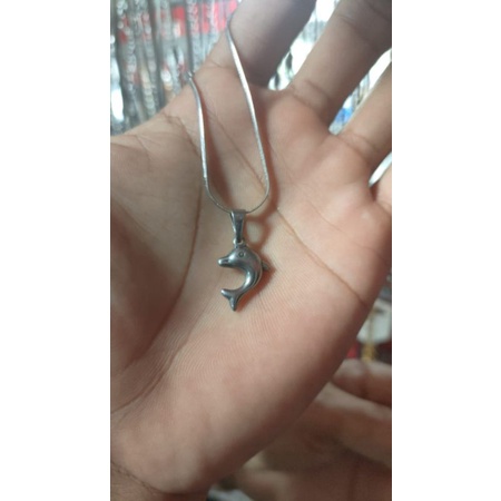 Liontin Polosan Asli Besi Putih Ternate