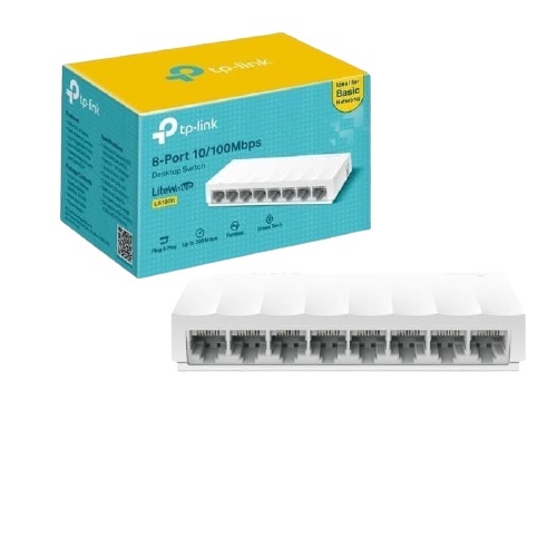 TP LINK LS1008 8 Port 10/100Mbps Desktop Switch