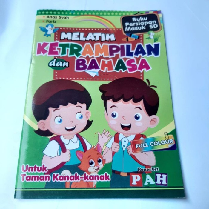 Buku Belajar Menulis Huruf dan Angka Buku Membaca Berhitung Anak - MELATIH BAHASA