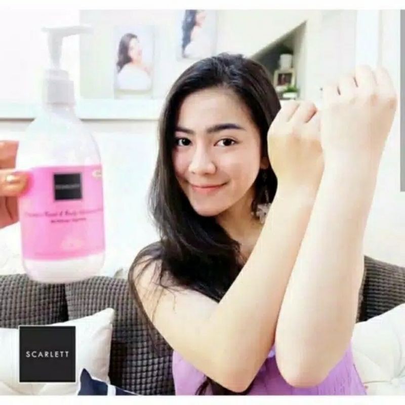 Scarlett Whitening Hand Body Pemutih Body Serum Wajah Facial Wash Scrub