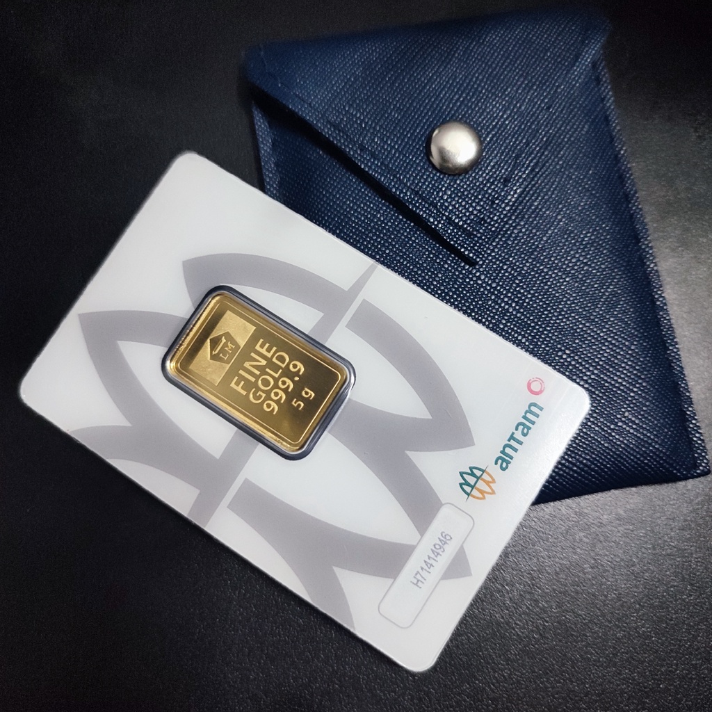Emas Antam - 5 gram -  Certified 2022
