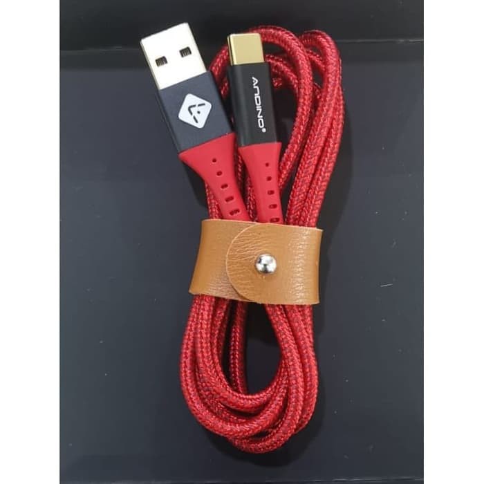 ANDINO KABEL DATA SUPER CHARGE 5A QC 3.0 TYPE C [PREMIUM CABLE DATA