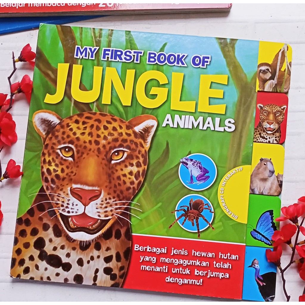 Buku My First Jungle Animals Book