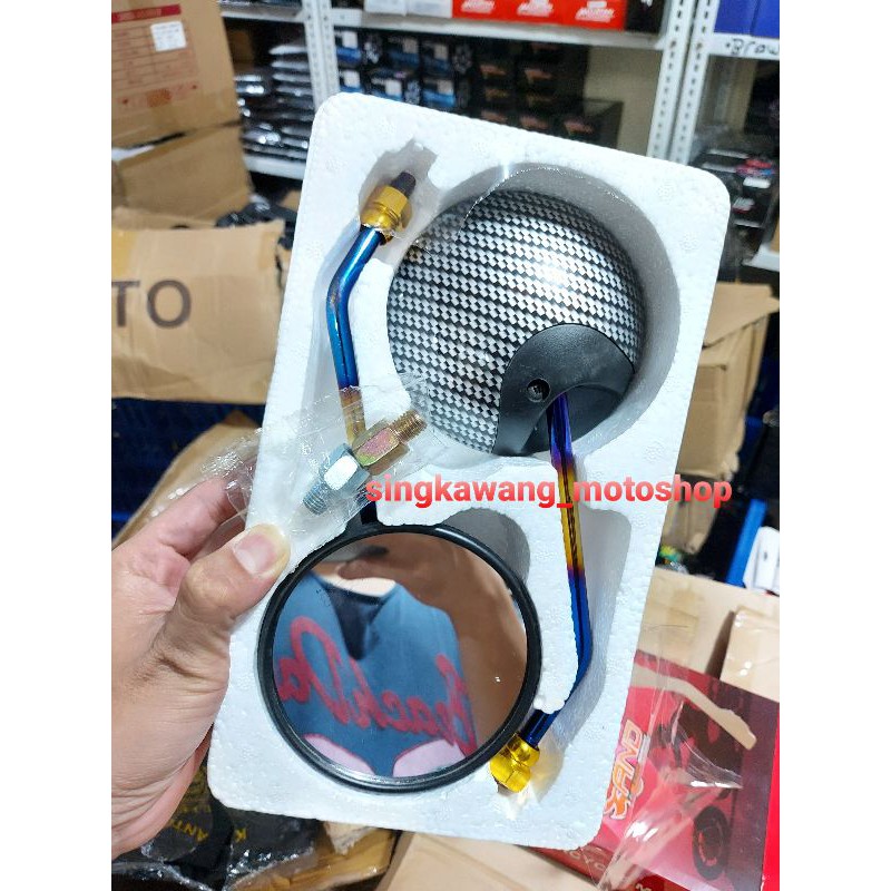 SPION SCOOPY CARBON TWOTONE KACA SPION SCOPY 2TONE