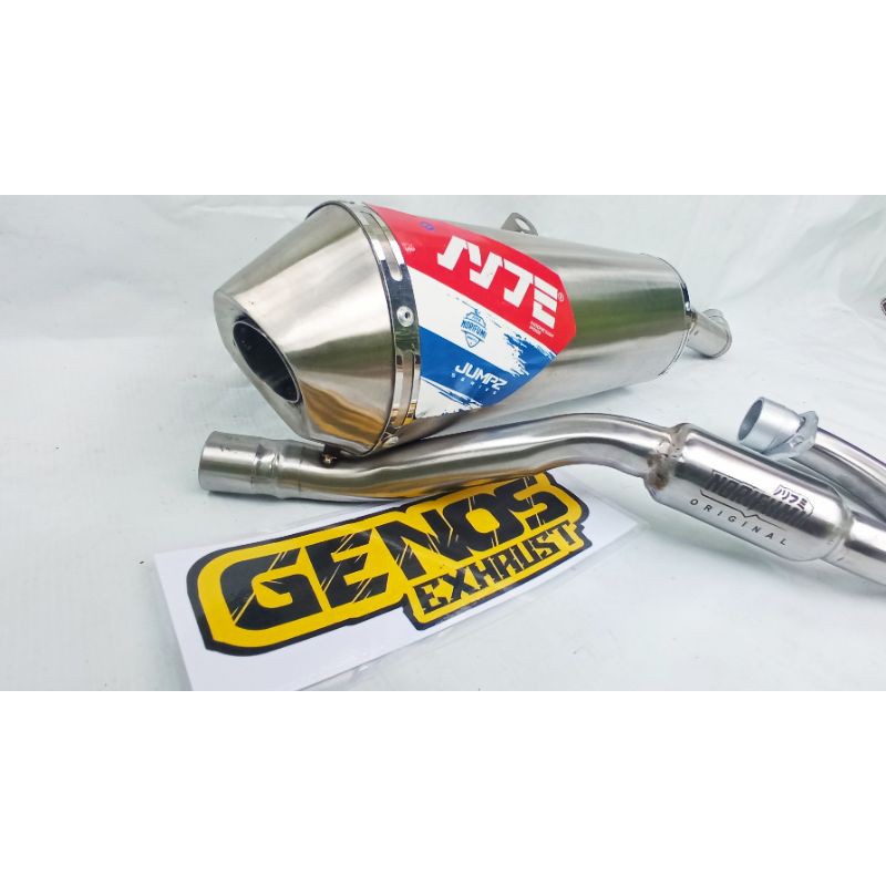 KNALPOT NORIFUMI JUMPZ SERIES KLX S G L BF DTRACKER CRF 150L WR 155R TRAIL MESIN TIGER CB SCORPIO
