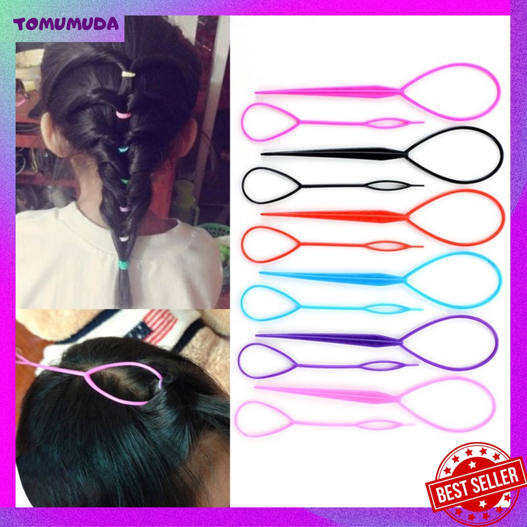 TOKOMUDA Jepit Pin Set Rambut Korea Sisir Karet Bando Ikat Hair Accessories Jepitan Rambut KA28