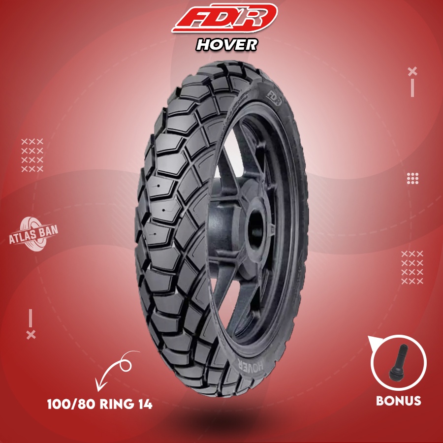 Ban Tubles Motor Matic FDR HOVER 100/80 Ring 14