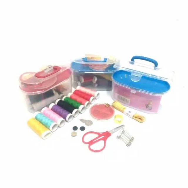 Alat jahit set box besar - sewing set box