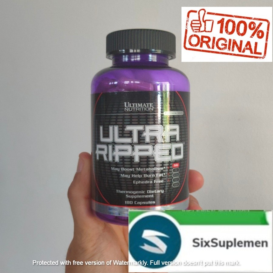 (Bonus Shaker/Sample) Ultimate Nutrition Ultra Ripped Faf 180 Caps