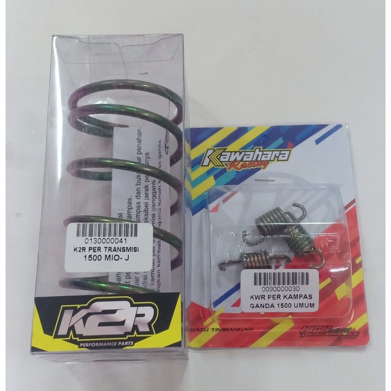 PAKETAN PER CVT 1500 RPM KAWAHARA MIO J/SOUL GT 115/X-RIDE LAMA/FINO 115/MIO GT+ PER SENTRI KAWAHARA