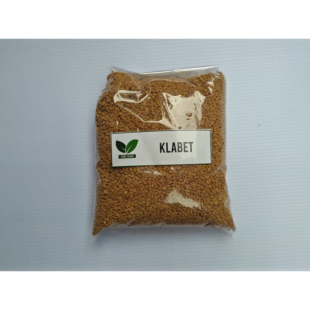 Jual Biji Klabet Kelabet Fanugreek Methi Seeds 250 G Shopee