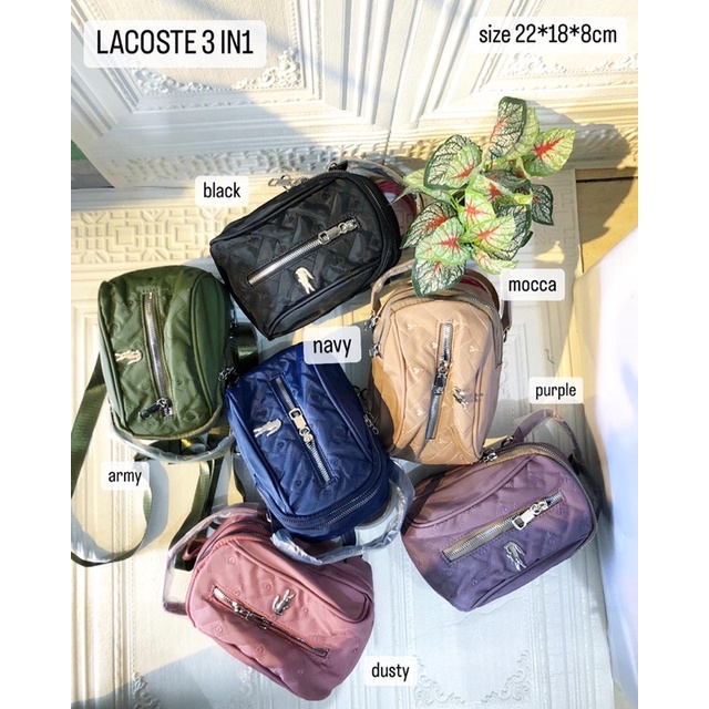 TAS 3 IN 1 /  RANSEL MINI / TAS SLEMPANG MINI / TAS 3IN1 / TAS TERBARU / TAS SLEMPANG