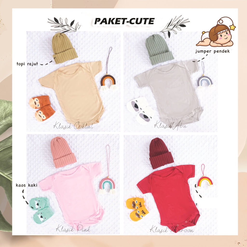 Hampers Kado baby bayi perlengkapan pakaian celana sepatu topi baju bayi newborn baru lahir perempuan laki laki