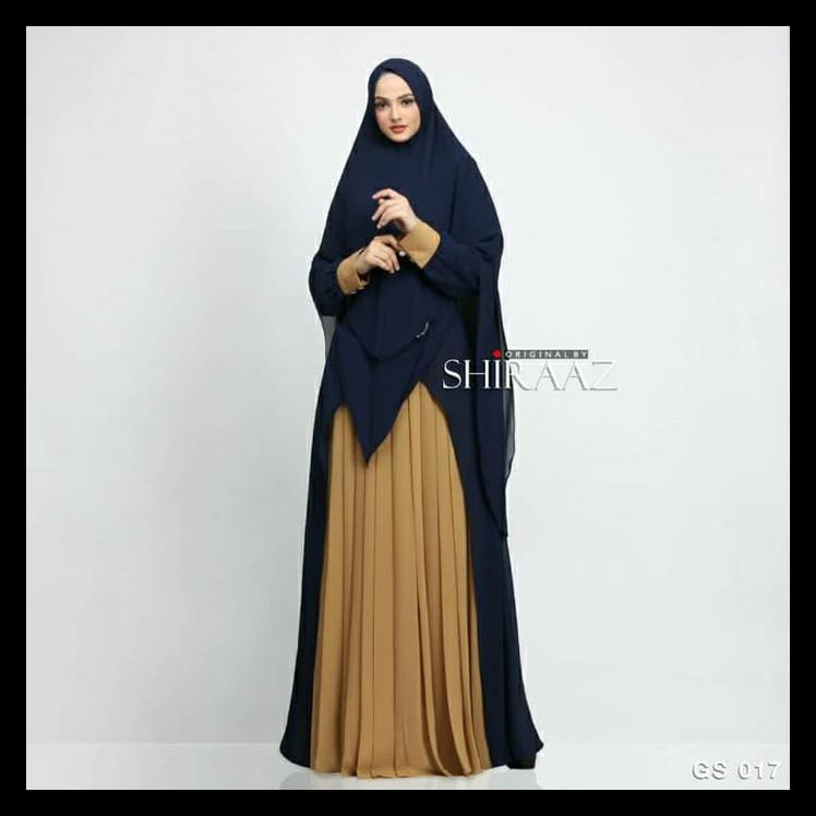 Gs 017 By Shiraaz Original,Gamis Syari Shiraaz,Gamis Syari Wanita
