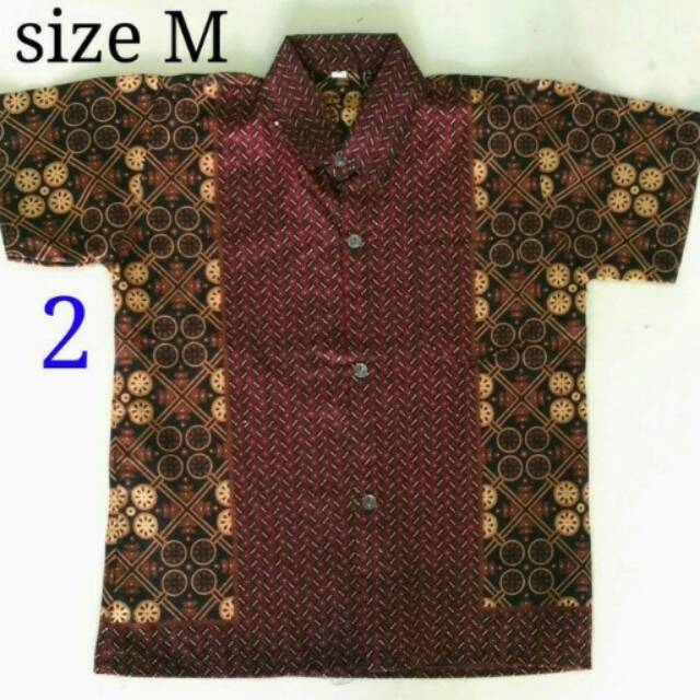 Baju Anak Kemeja Batik Halus