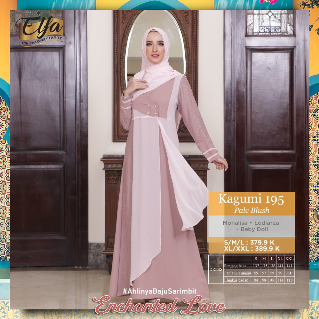GAMIS TERBARU 2021 ETHICA KAGUMI 195 PALE BLUSH