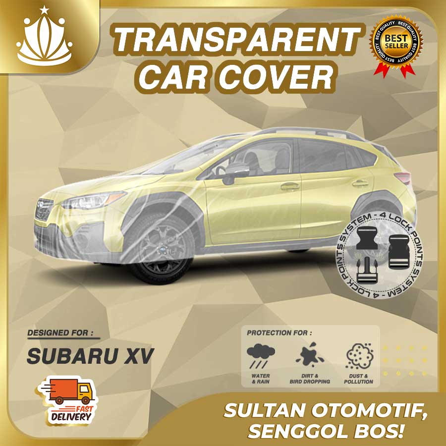 Body Cover Mobil Plastik TEBAL Subaru XV WATERPROOF