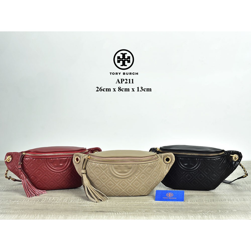 Tas Tory Burch Fleming Belt Quilted Leather Semi Premium AP211