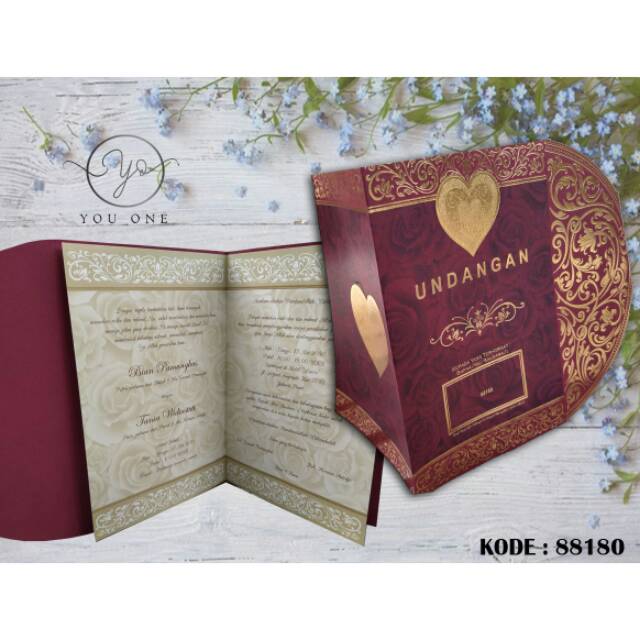 Undangan Pernikahan/Undangan Erba/E88180