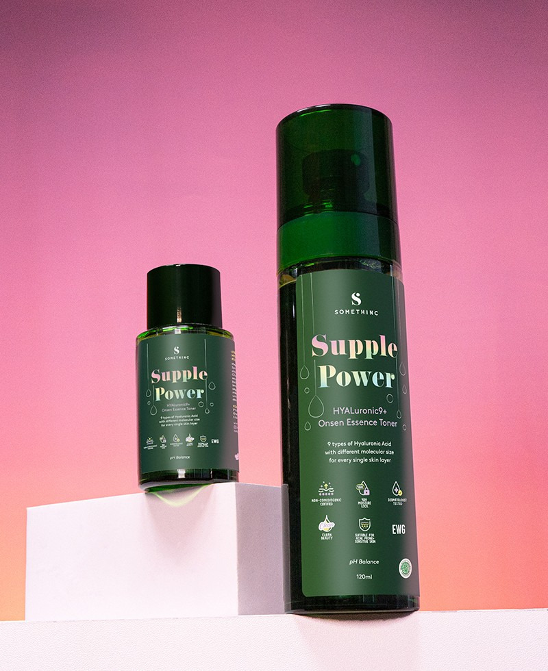 [BPOM] Somethinc Toner Glow Maker | Supple Power (Somethinc Glow Maker | Somethinc Supple Power Hyaluronic 9)