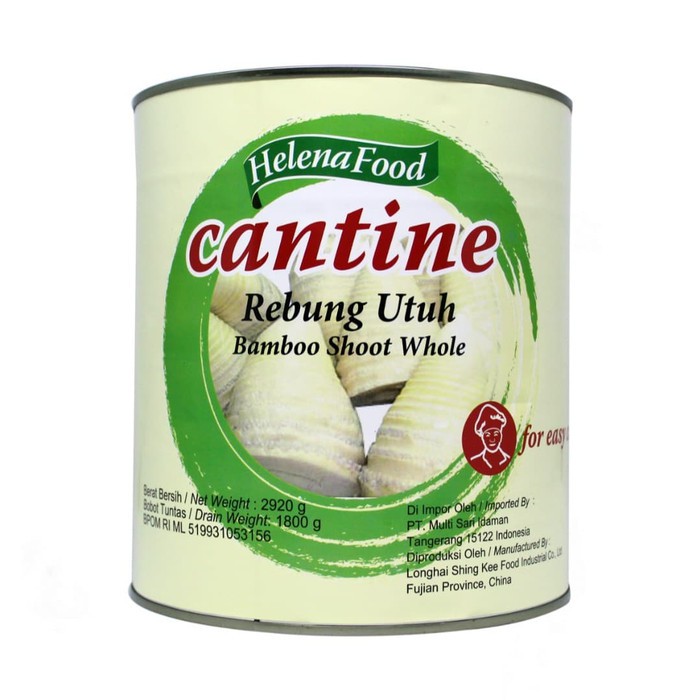 

Flash Sale - Cantine Bamboo Shoot Whole - Rebung Utuh Kaleng 2920 G