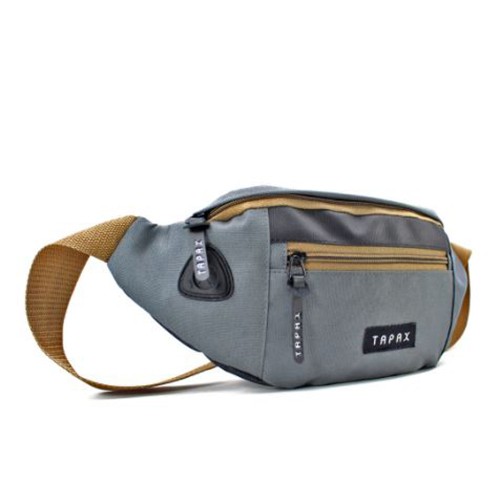 Tas Waistbag Pria Casual Scoklat Zetshop