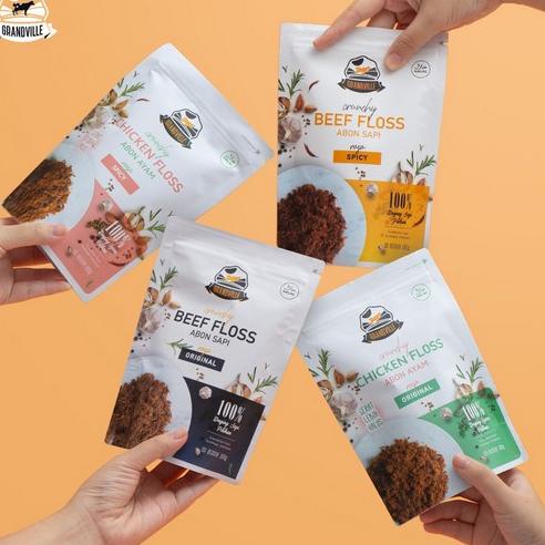 

Premium Abon Sapi / Ayam Grandville Crunchy 1tahun+