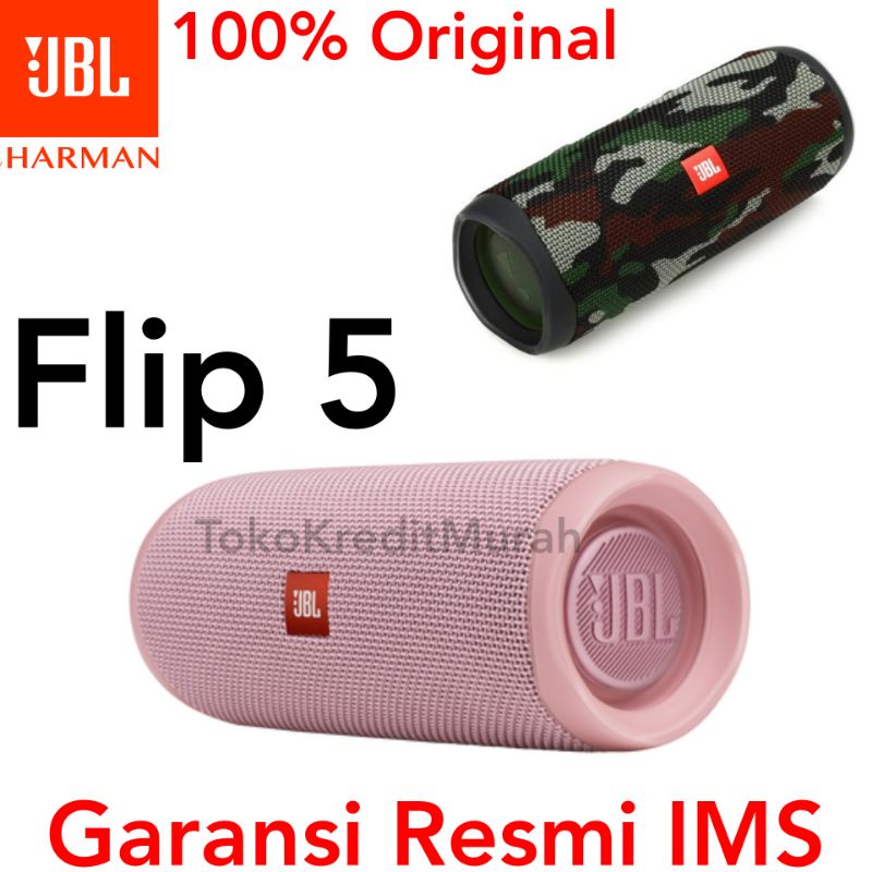 JBL FLIP 5 Original IMS Garansi Resmi Indonesia Speaker Bluetooth Wireless Speker Salon Spiker