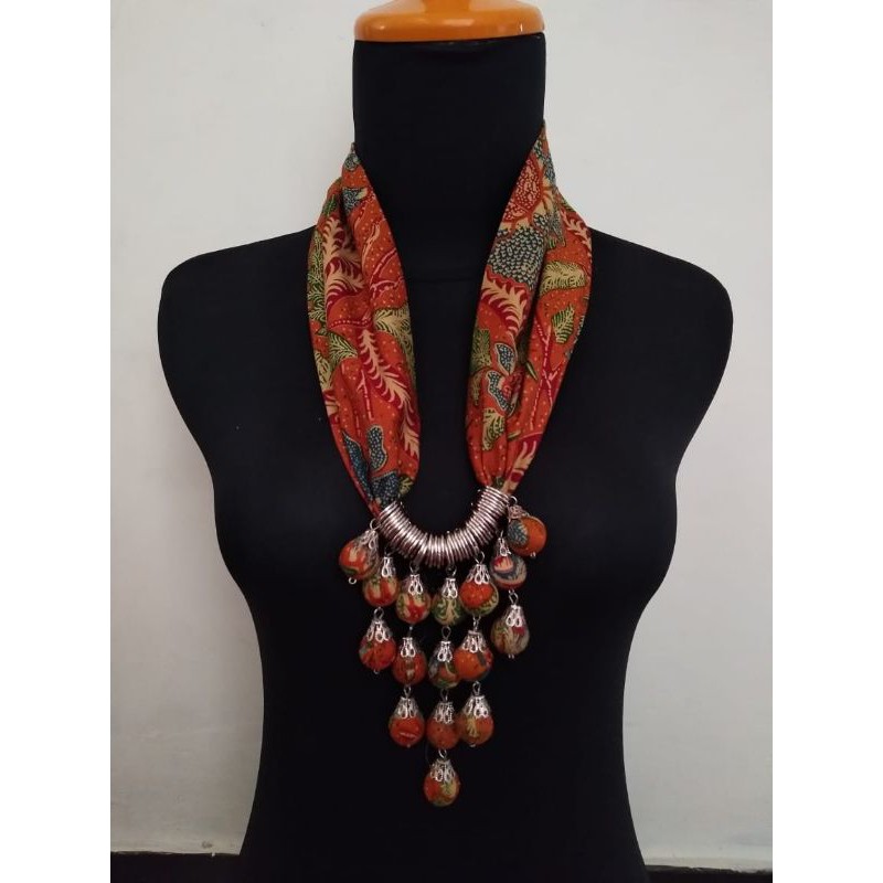  KALUNG BATIK  KALUNG  ETNIK MODEL ANGGUR Shopee Indonesia